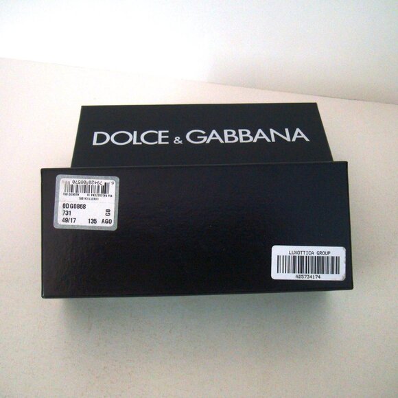 2/$10* Dolce & Gabbana EMPTY BOX Eye Glass Case Luxottica Group Via Valcozzena - Picture 3 of 10